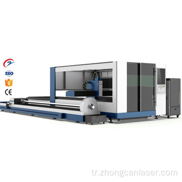 Metal için 3015 cnc fiber lazer kesim makinesi